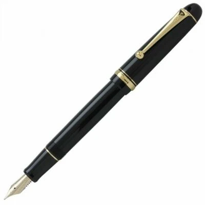 Caneta-tinteiro Pilot Namiki nova personalizada 74 preta macia média nova na caixa FKKN-12SR-BSM - Imagem 1 de 3