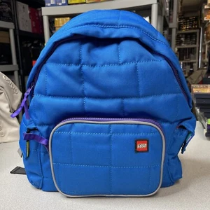Lego x Target Collection gesteppter Pufferrucksack blau limitierte Auflage neu mit Etikett - Bild 1 von 6