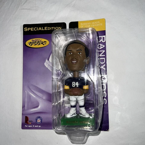 Randy Moss Minnesota Vikings 2000 Special Edition Bobbin Bobbers Bobblehead Cover
