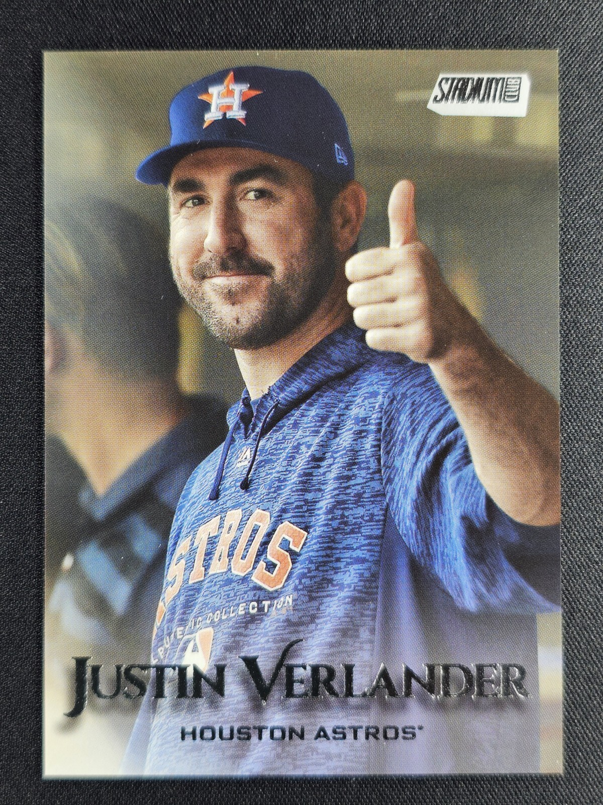 Justin Verlander 2019 Topps Stadium Club Image Variation SP #67 ASTROS