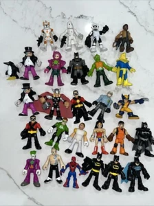 Lot Of 27 Imaginext Mixed Super Hero Galactic Heroes Dr. Fate Batman Star Wars - Picture 1 of 5