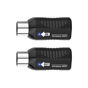 Midi Wireless Guitar Receiver Transmitter Adapter For Digital Piano Keyboard - Picture 1 of 13