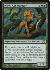 1X Mirri, Cat Warrior Tenth Edition MP Spanish MTG CARD
