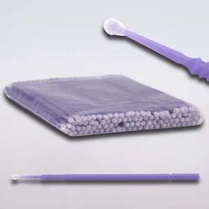 Microbrush Microstäbchen Minipinsel Pinsel Lacktupfer Applikator 100 Stück - Bild 1 von 2