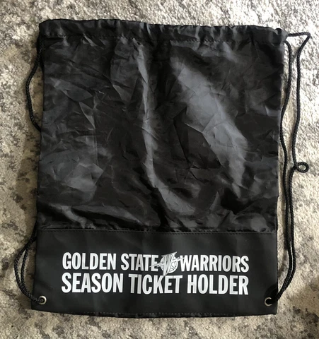 Golden State Warriors Season Ticket Holder Drawstring Bag Cover