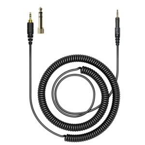Cavo avvolto aggiornamento di ricambio per cavo per cuffie Yamaha HPH-MT5/MT5W/MT8 - Foto 1 di 5
