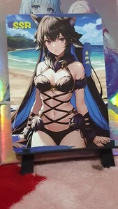 GODDESS STORY PINK BEAUTIES SSR-022 ATAGO AZUR LANE ANIME WAIFU CARD - Picture 1 of 2