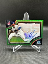 2015 Bowman Chrome - Francisco Lindor Auto /99 - Prime Positions