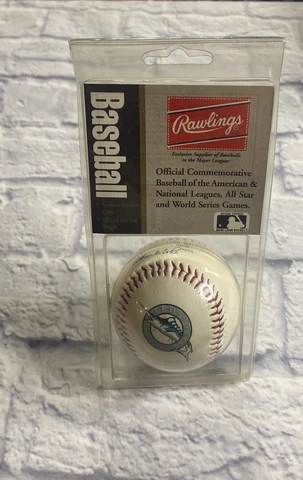 Florida Marlins Team Logo Baseball Rawlings MLB Cover