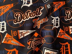 Weighted Twin Blanket with Detroit Tigers 12 lbs, adult, washable, baseball - Picture 1 of 2