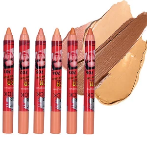 6pcs Pro Full Coverage Concealer Contour Pencil Set for Under-Eye Face Makeup - Picture 1 of 7