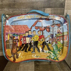 Vintage 2004 The Wiggles Kids Dinner Metal Meal Time TV Tray 17X12 Inches Y2K - Picture 1 of 8