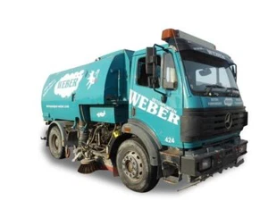 Herpa LKW MB SK 94 Kehrfahrzeug Betonpumpen Weber 942768 - Bild 1 von 1