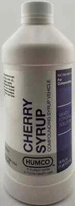 Cherry Syrup Vehicle for Compounding Liquids HUMCO 16oz / - Picture 1 of 3