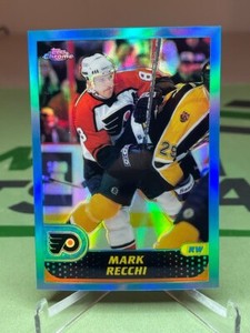 2001-02 Topps Chrome Mark Recchi Refractor #101 - Philadelphia Flyers