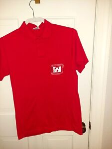 2 US Army Corps of Engineers Emergency Operations Red Polos Size M & L Short-Slv
