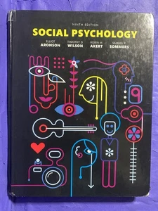 Social Psychology Hardcover Ninth Edition - Picture 1 of 9