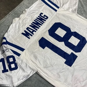 Vintage Reebok Authentic Stitched Peyton Manning #18 Colts Trikot Herren 52 XL weiß - Bild 1 von 13