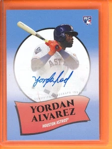 Yordan Alvarez Autographs Rookie Auto 2020 Topps 582 Montgomery Club Set 3 #1-A - Picture 1 of 2