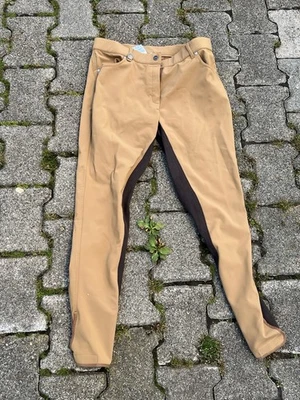 Elt Softshell Reithose Vollbesatz Braun Beige In Größe 40 Wie Neu Neuwertig - Bild 1 von 2