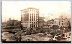 K37/ Regina Saskatchewan Kanada RPPC Postkarte Büro um 1910 Coca Cola 33 - Bild 1 von 4
