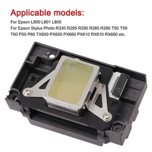 1X Color Print Head Printhead For R330,L800,L801,L805,R290,R280,T50,TX6 New - Afbeelding 1 van 12