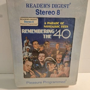 A Parade of Nostalgic Hits Remembering 40's 8 track Tape 3 Reader Digest '77 NEW - Picture 1 of 3