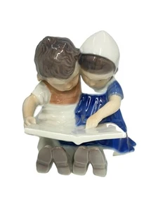 ROYAL COPENHAGEN interior goods boy & girl figurines Used - Picture 1 of 6