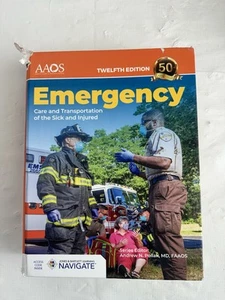 AAOS Emergency Care and Transportation of the Sick & Injured 12th Edition HC - Picture 1 of 11