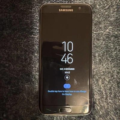 Samsung Galaxy S7 Edge 32 GB Black Onyx (Unlocked) - Image 1 of 4