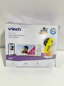 VTech - Monitor de bebé video panorámica e inclinable 360 grados acceso remoto WiFi inteligente 1080p - Imagen 1 de 2
