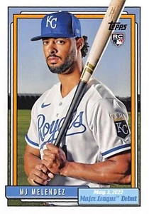 Topps Archives 2022 #359 MJ Meléndez DEBUT p41340 - Imagen 1 de 2