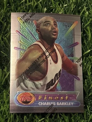 1994-95 Topps Finest Basketball Charles Barkley #34 HOF Phoenix Suns - Image 1 of 2