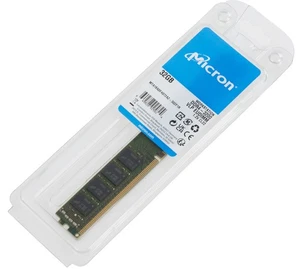 RAM Memory DDR4 32GB 3200MHz 2Rx8 VLP Micron MTA18ADF4G72AZ-3G2F ECC UDIMM - Bild 1 von 2