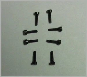M2 X 8MM SOCKET HEAD CAP SCREW BLACK OXIDE QTY (8) - Picture 1 of 3