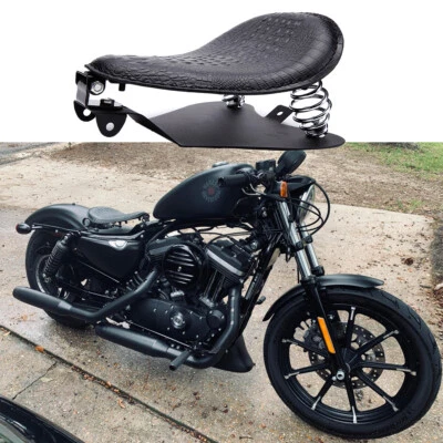 For Harley Davidson Sportster 1200 883 Forty Eight Bobber Motorcycle Solo Seats — 第 1/4 张图片