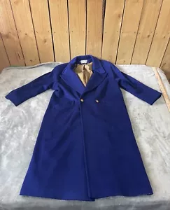 Cappotto Ashley Scott donna 100% lana foderato USA vintage taglia M-L - Foto 1 di 16