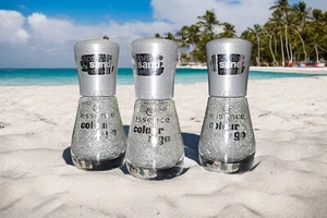 Essence Quick Drying 3x Nagellack Farbe 183 Be my Lucky Star Glitter Silber - Bild 1 von 24