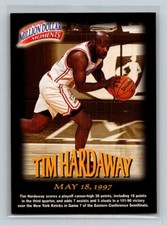1997-98 Fleer Million Dollar Moments #11 Tim Hardaway Miami Heat Basketball Card
