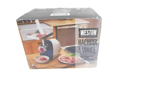 WestonSupply 33-0201-W Stainless steel Heavy Duty Meat Grinder - Picture 1 of 11
