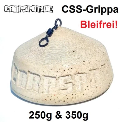 CSS Grippa Angelblei Karpfenblei Grundblei Gripper ECO Sinker - Bleifrei - Öko!