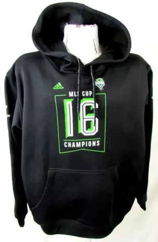 Seattle Sounders FC Mens XL 2016 MLS Champions Pullover Hooded Sweatshirt SSO 8 Cover
