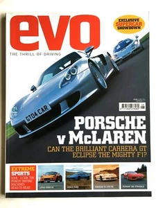 EVO Magazine June 2004 - Porsche, Mclaren, Caterham, Lamborghini see photos - Picture 1 of 4