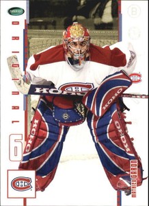 2003-04 Parkhurst Original Six Montreal Canadiens Hockey Card #22 Mathieu Garon