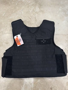 Second Chance Tactical Vest Body Armor Carrier with IIIA Panels Included E6 - Picture 1 of 10