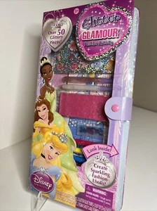 Disney Princess Glitter Glamour Fashion Activity Kit  2010 Cinderella - Picture 1 of 4