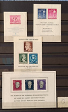 DDR-Briefmarken, Block 10/ Block 11/ Block 12/ Block 15, postfrisch (Q)