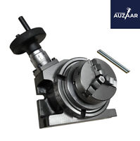 ROTARY ROUND VICE 3" 80mm Vise Has Horizontal And Vertical Vee In Moving Jaw 