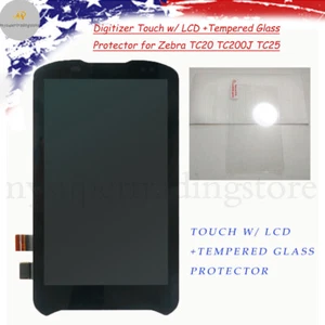 Digitalizador táctil con LCD + Protector de vidrio templado para Zebra TC20 TC200J TC25 - Imagen 1 de 7