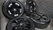 Genuine OEM Porsche Taycan Aero 19" Alloy Wheels + Tyre 4S Turbo Aero 9J1 Black